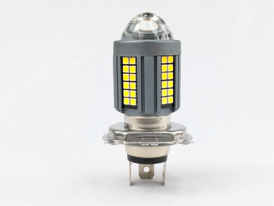 H4 Headlight Bulb Lens Hi/Lo Beam For Motorcycle